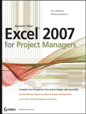 cover image of Microsoft Office Excel 2007 for Project Managers